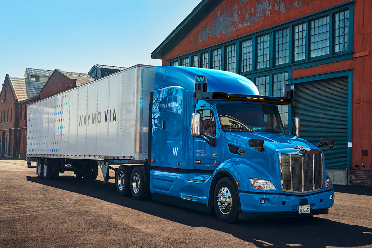 Waymo truck autonomous