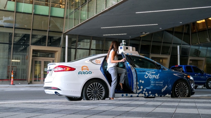 Ford autonomous vehicles