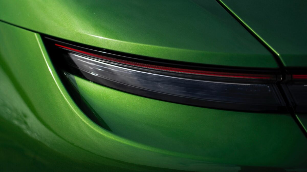Green car