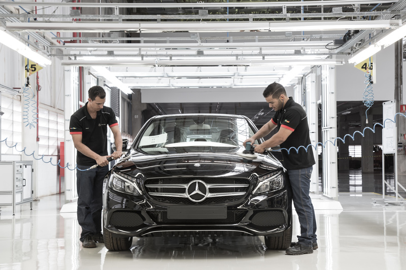 Mercedes Iracemápolis Brazil C-Class final assembly