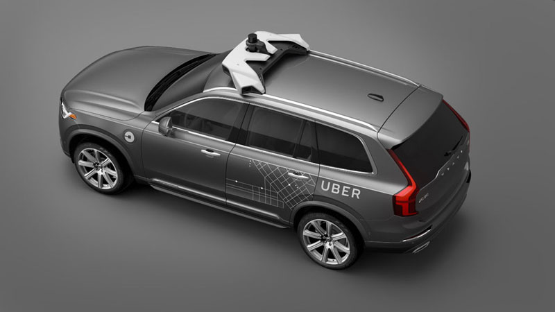 Volvo-Uber autonomous ride sharing